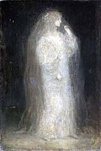 Matthijs Maris The Bride, or Novice taking the Veil, c 1887