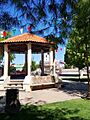 Plaza y kiosco de bacoachi