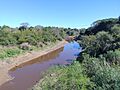 Río Tragadero desde RN11 hacia desembocadura