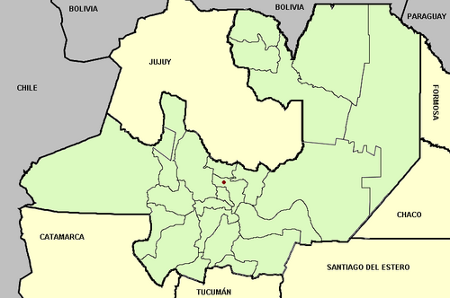 Archivo:Salta province (Argentina), departments and capital