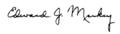 Sen. Ed Markey signature