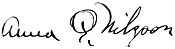 Signature in 1925 of Anna Q Nilsson, silent film actress (SAYRE 7680) (cropped).jpg