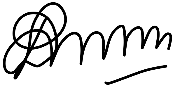 Signature of Droupadi Murmu