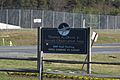 Thomas A Dixon, Jr. Aircraft Observation Area sign