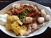 Tom yam noodles - Bangkok - 2017-07-20 (001)