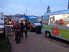 Włocławek-Christmas Fair, food trucks