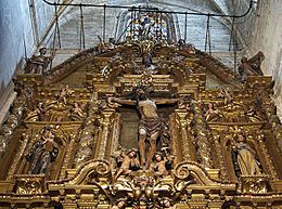 Archivo:Ático o remate del retablo de la capilla de la Concepción Grande (Catedral de Sevilla)