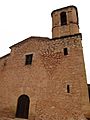 084 Església de la Nativitat (Miravet), façana sud