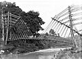 COLLECTIE TROPENMUSEUM Bamboebrug over de Serajoe bij Wonosobo Kedoe Java TMnr 10007672