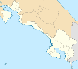Caldera ubicada en Provincia de Puntarenas