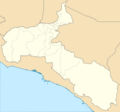 Costa Rica San Jose location map