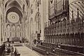 Durham Cathedral. Choir by James Valentine. c.1890