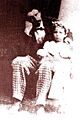 Eduardo Abaroa e hija