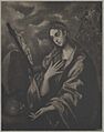 El Greco - Saint Mary Magdalene, Hispanic Society