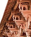 Elephant-shaped column brackets at Lahore Fort
