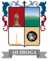 Escudo del municipio de Quiroga