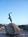 Escultura cabrón de Gredos (Hoyos del Espino)