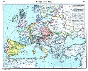 Archivo:Europe about 1560