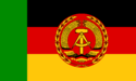 Flag of boats of border troops (East Germany).svg