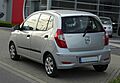Hyundai i10 1.1 Classic FIFA WM Edition (Facelift) – Heckansicht, 16. April 2011, Düsseldorf