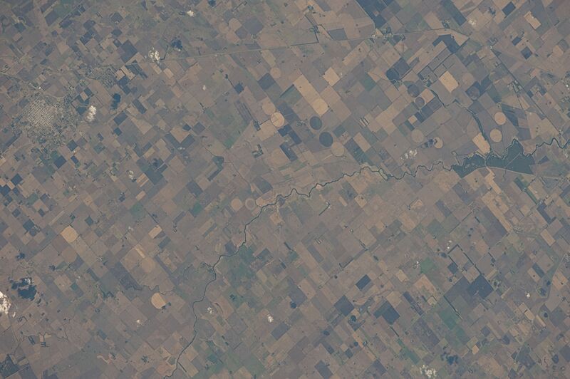ISS019-E-18853 - View of Argentina