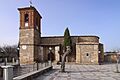 Iglesia de Santa María Magdalena, Garciotum, fachada principal
