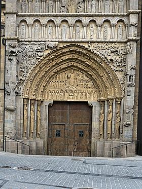 Iglesia de Santa María la Real, Sangüesa. Portada.jpg