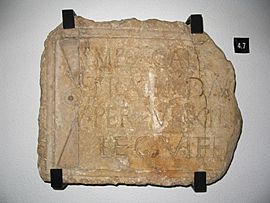 Inscription of the Legio VI Ferrata from the High Level aqueduct of Caesarea