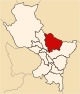 Location of the province Paucartambo in Cusco.svg