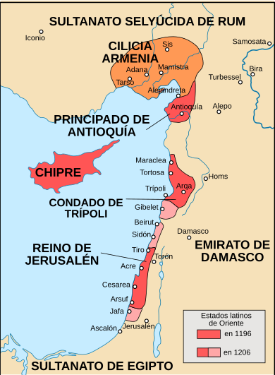 Archivo:Map Crusader states 1197-es