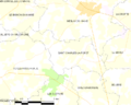 Map commune FR insee code 53206