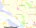 Map commune FR insee code 80637