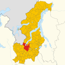 Map of Como (Province of Como, region Lombardy, Italy 2024).svg