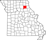 Map of Missouri highlighting Shelby County.svg