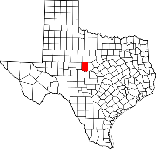 Map of Texas highlighting Coleman County.svg