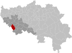 Marchin Liège Belgium Map.svg