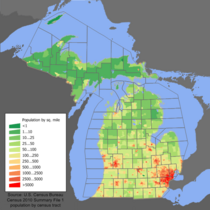 Archivo:Michigan population map
