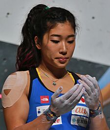 Miho Nonaka Climbing WCh 2018.jpg