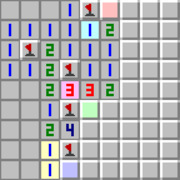 Minesweeper 9x9 10 example 9