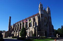 Our Lady Queen of the Most Holy Rosary Cathedral (Toledo, Ohio) - exterior.jpg