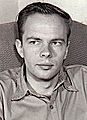 Philip K Dick in early 1960s (photo by Arthur Knight) 02 (cropped)