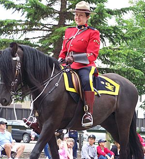 Archivo:RCMP officer on a horse