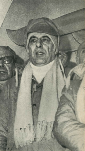 Archivo:Raúl Lastiri en la Antártida Argentina 1973
