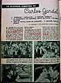 Revista CANTANDO Junio 18 de 1957 - LA GLORIOSA AVENTURA DE CARLOS GARDEL - Por Francisco García Jiménez