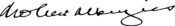 Robert Menzies signature 1961.svg