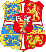 Royal Arms of Norway & Denmark (1699-1819)