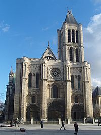 Archivo:Saint-Denis - Basilique - Extérieur façade ouest