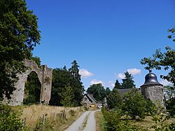 Saint-Thomas-de-Courceriers château vue d'ensemble.JPG