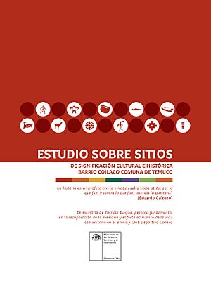Archivo:Study about Sites of Cultural and Historical Significance - Coilaco Neighborhood, Commune of Temuco cover
