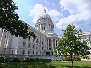 Archivo:The Wisconsin State Capitol in July